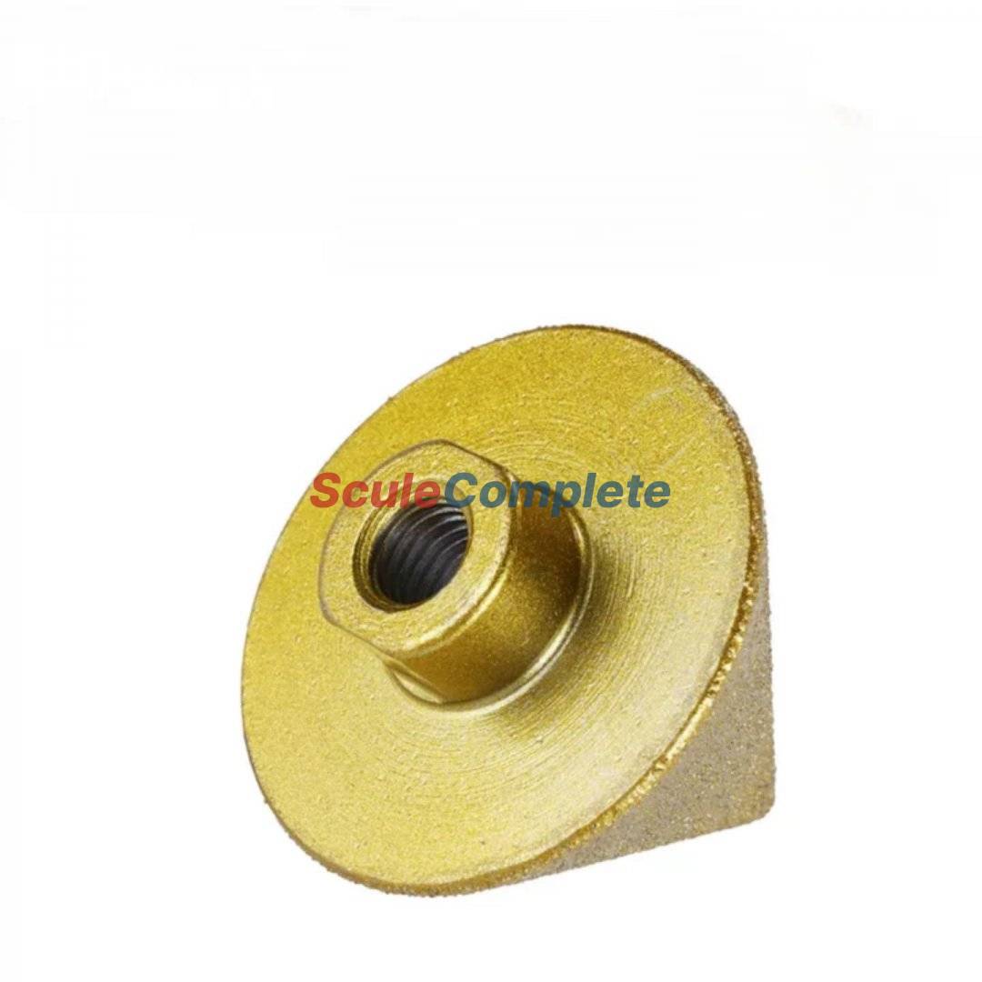 Burghiu Conic Diamantat M14 pentru Gresie, Faianta, Granit, Marmura – Gaurire pana la 50 mm, pentru Polizor Unghiular