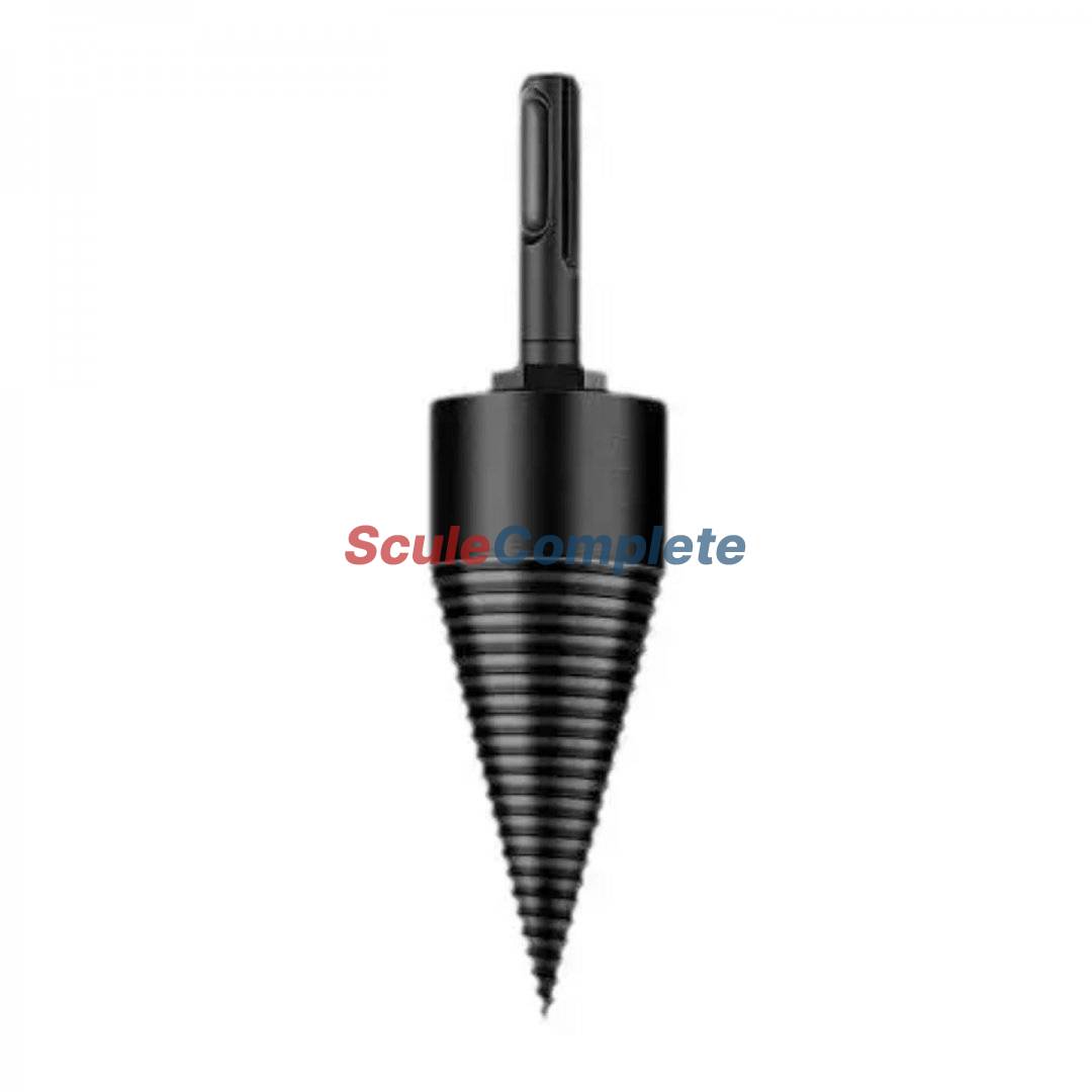Despicator lemn pentru bormasina, Dimensiune 52mm, Otel Carbon, Negru 