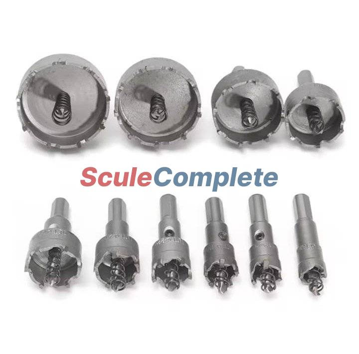 Freze pentru metal, set 10 piese, cutie metalica 