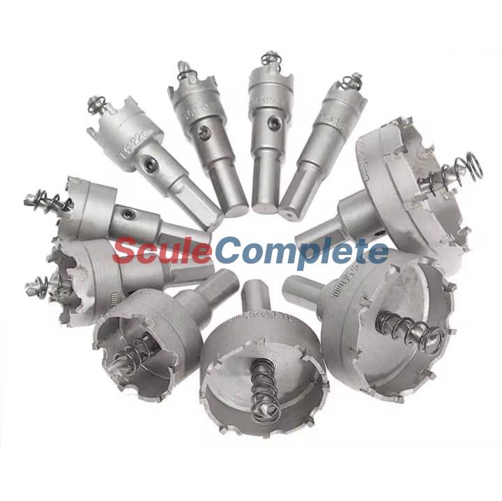 Freze pentru metal, set 10 piese, cutie metalica 