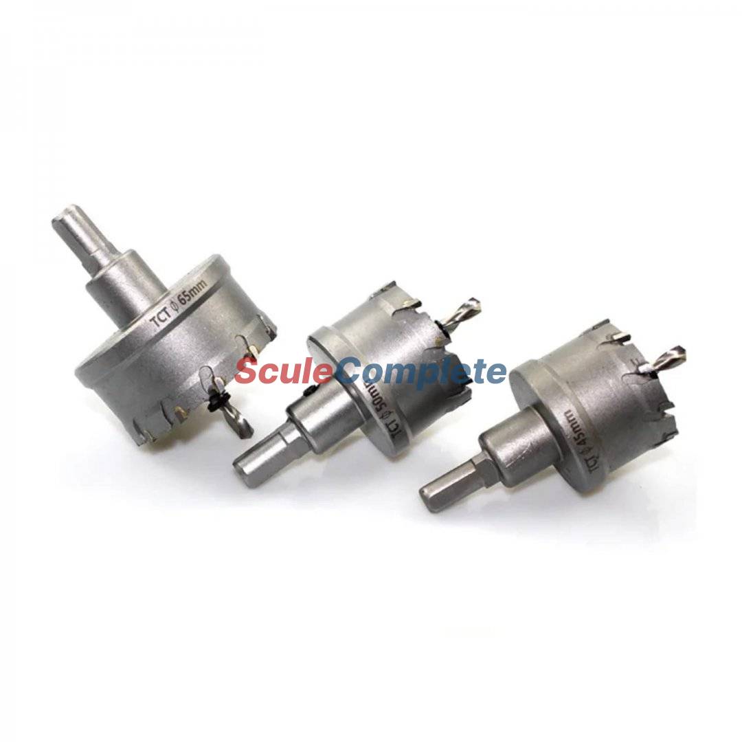 Freze pentru metal, set 6 piese, cutie metalica 