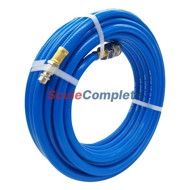 Furtun de aer pentru compresor 10mm, lungime 10m, 20 Bar 