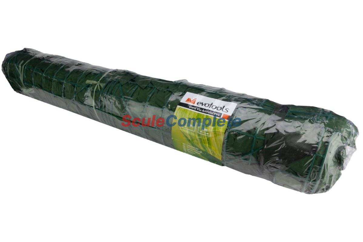 Gard Viu Artificial PVC, Dimensiune 1m x 5m