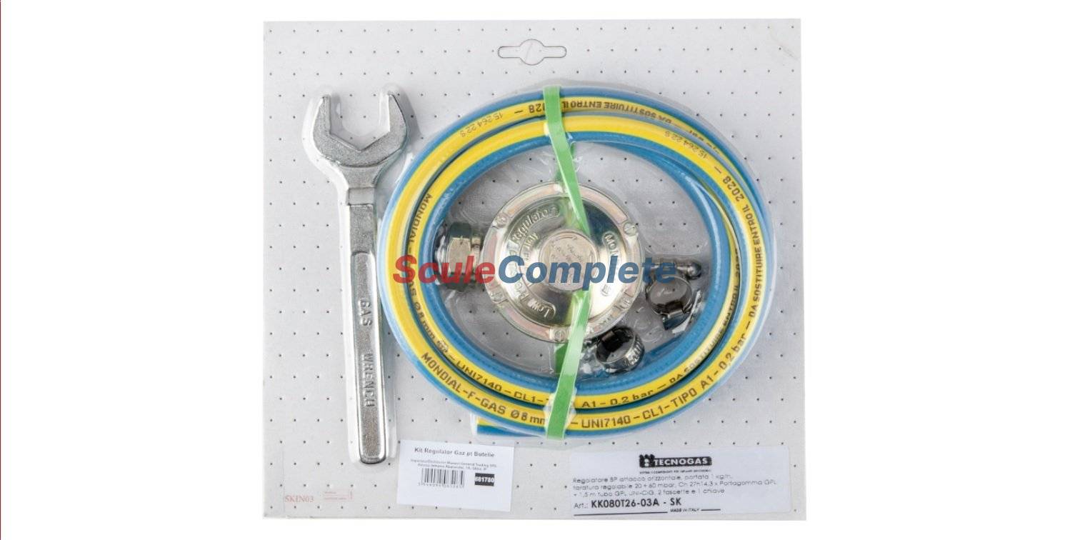 Kit Regulator Gaz pentru Butelie