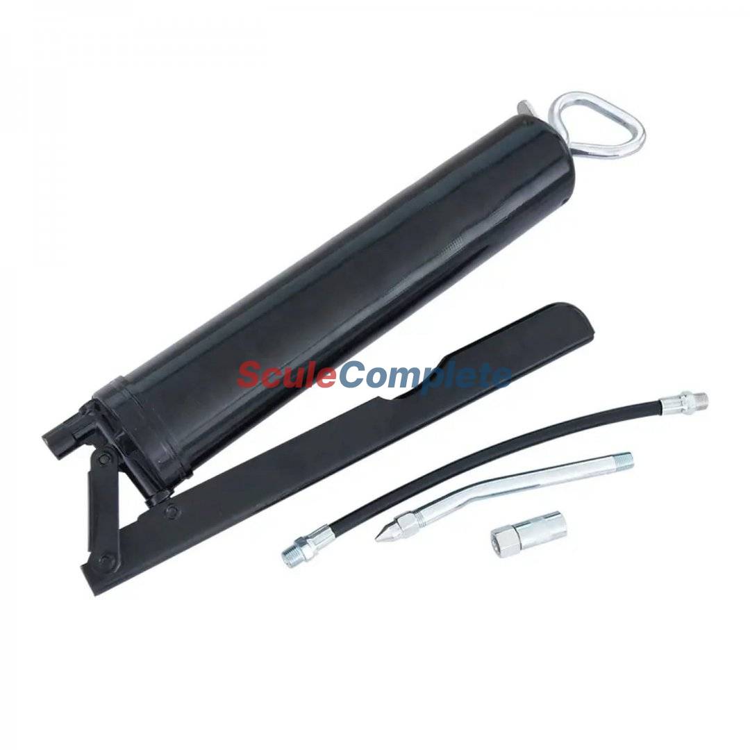 Pompa pentru gresat ulei, vaselina, corp metalic 265mm 