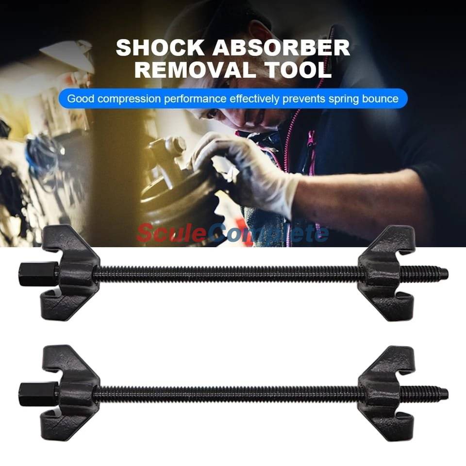 Presa pentru arcuri, Dimensiune 380mm, Set 2 piese