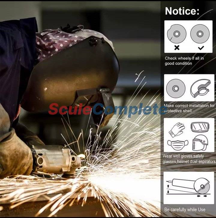 Set 50 Discuri Abrazive Tăiere Metal Ø125 mm, 1.2 mm Grosime – Compatibile Polizor Unghiular, 12.200 RPM, Inox/Oțel