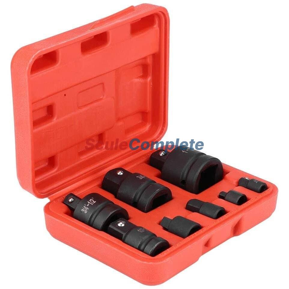 Set Chei adaptor de Impact, 8 piese, 1/4 - 1/2 - 3/8 - 3/4 - 1