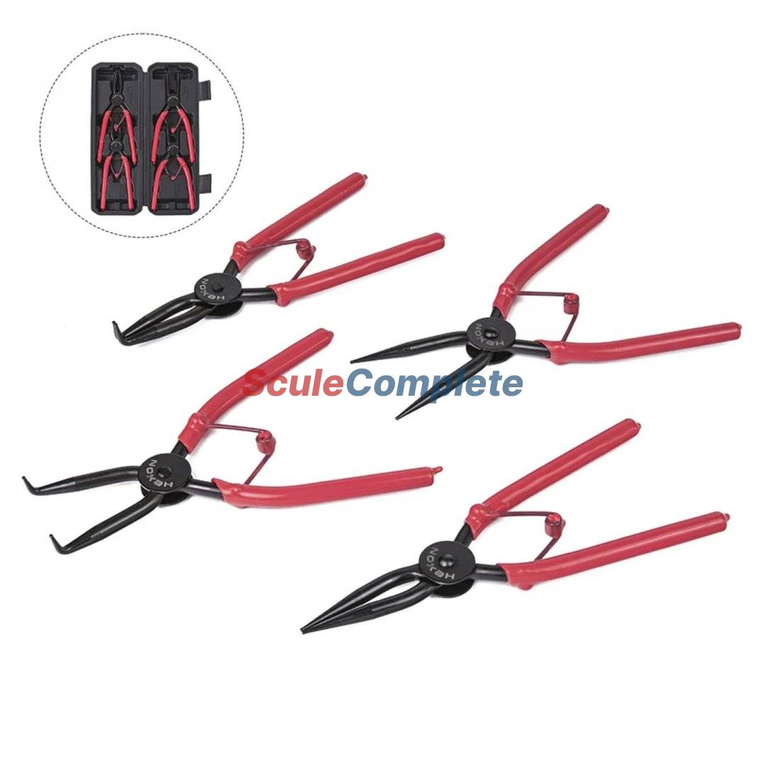 Set Clesti profesionali pentru sigurante si coliere, 175mm, modele diferite, cutie depozitare