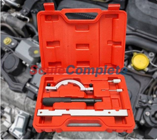 Trusă blocare și fixare distribuție Opel 1.0 / 1.2 / 1.4 16V pe lanț, set 5 piese, pentru Corsa, Agila, Astra, Meriva