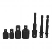 Set 7 Adaptoare pentru chei tubulare 87001 SDY, Material Otel Cr-V